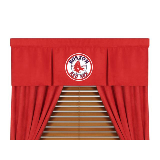 Family Bedding - MLB Boston Red Sox MVP Micro Suede Valance