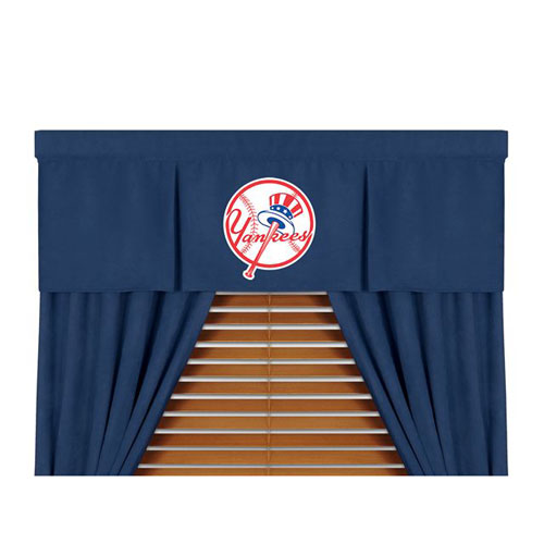 Family Bedding - MLB New York Yankees MVP Micro Suede Valance