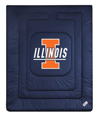 Family Bedding - Illinois Fighting Illini Bedding - NCAA Comforter